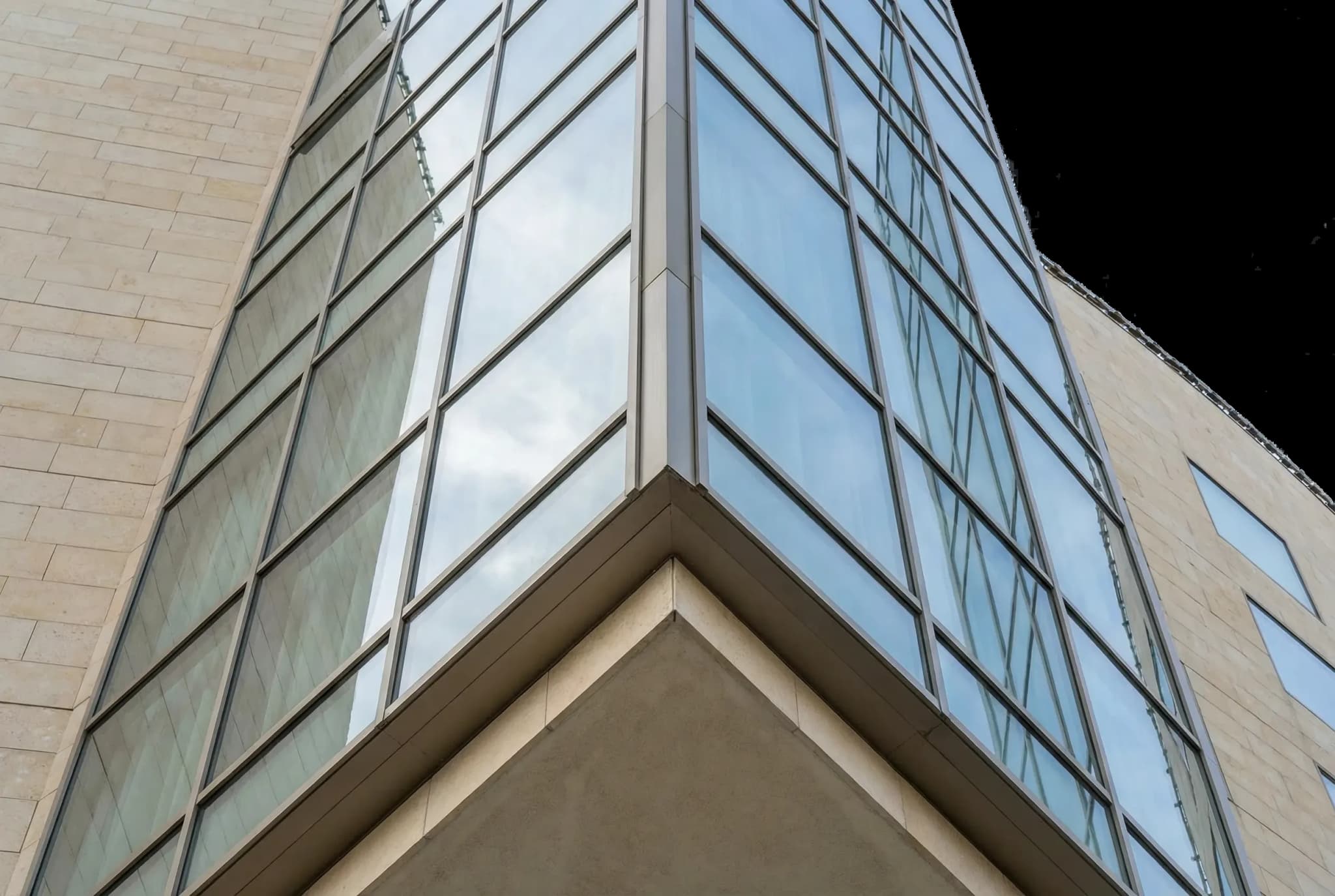 Modern building facade